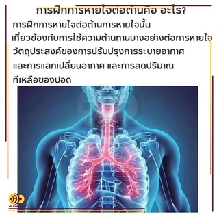 เครื่องฝึกหายใจในช่องท้อง Lung Exerciser Expander อุปกรณ์ฝึกกัดปาก หายใจ ออกกําลังกาย ฟิตเนส สําหรับทางเดินหายใจ