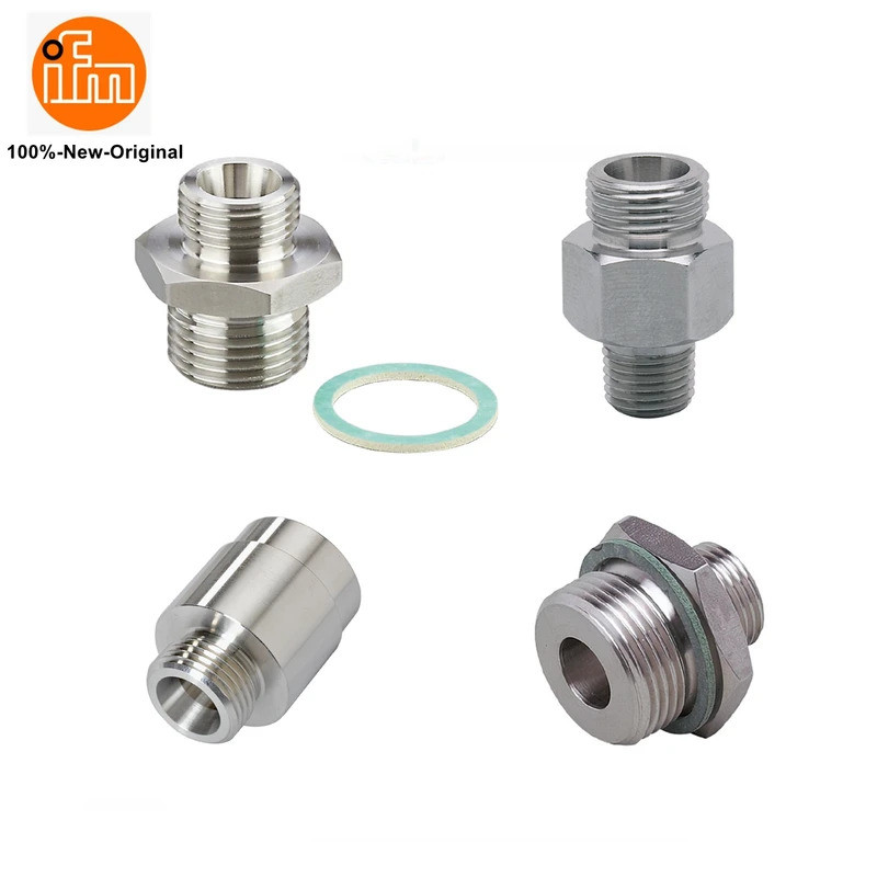 Ifm 100%-ใหม่ E43003 E40096 E40099 E40098 E40124 อะแดปเตอร์สกรูสําหรับกระบวนการเซ็นเซอร์เดิม