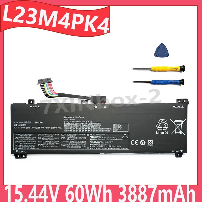 L23M4PK4 L23B4PK4 L23C4PK4 15.4V 60Wh 3887mAh OEM แบตเตอรี่แล็ปท็อปสําหรับ Lenovo LOQ 15IRX9 15AHP9 