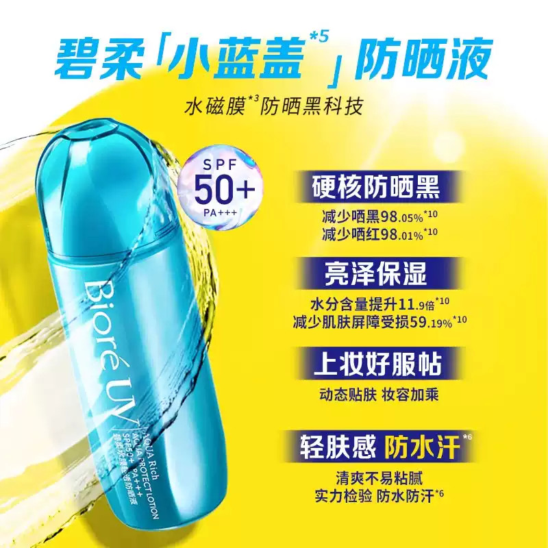 ครีมกันแดด Biore Aqua Rich Watery Essence กันแดด PA++++