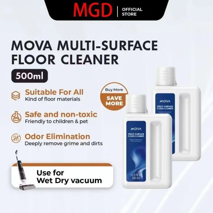 Dreame ผงซักฟอกทําความสะอาดพื้น Multi-Surface สัตว์เลี้ยงและเด็กที่เป็นมิตรสําหรับ H11 Max/H12 Dual/