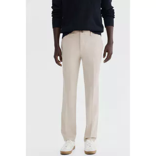 H&M(เอชแอนด์เอ็ม) กางเกงขายาวทรง Slim Fit แบบ Tailored Men Slim Fit Tailored trousers 1253395_8
