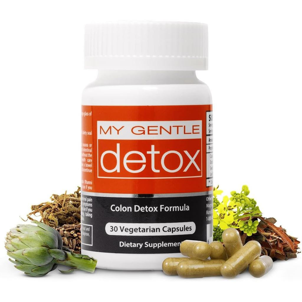 HerbalNitroGentleMyCleanseforWomen&Men-PoopPillsforConstipationRelief-OvernightColonCleanseforBloati