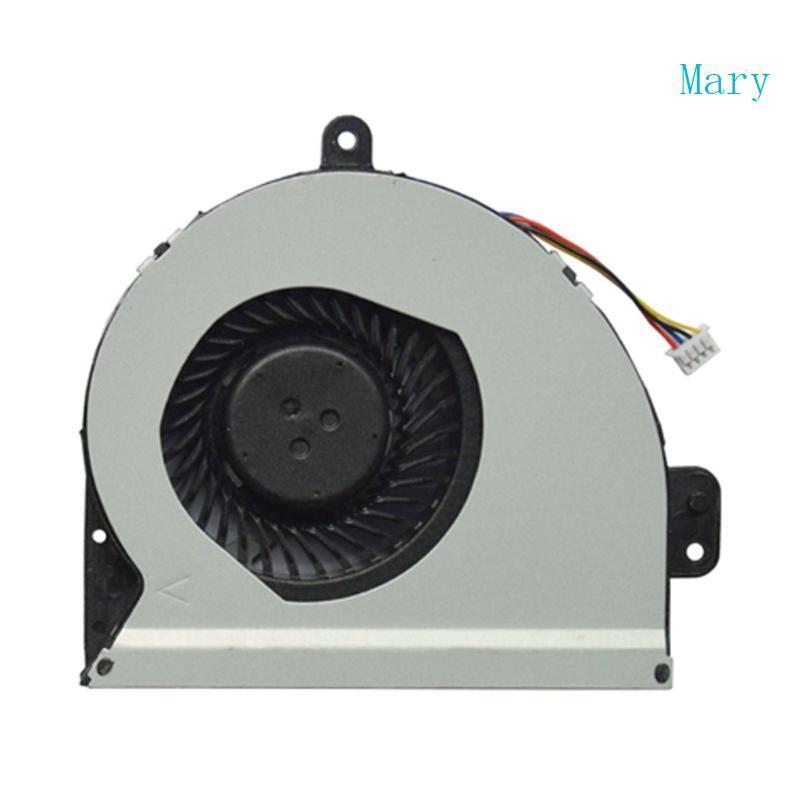 Mary แล็ปท็อป CPU พัดลมระบายความร้อน DC5V 4Pin 4 สาย Coolers พัดลมสําหรับ X53S A43 A43S A53E A53S K5