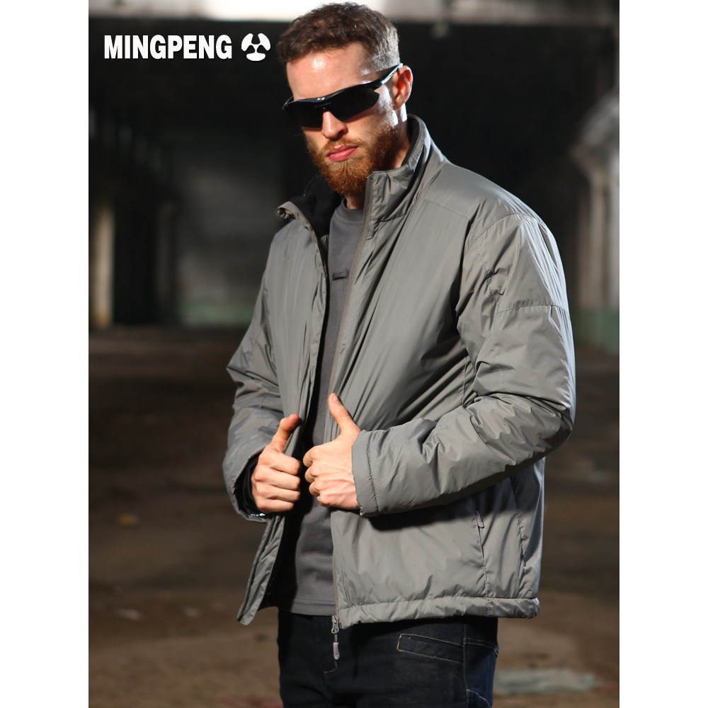 Consul Titan ฤดูหนาว Thermal Reflex ยุทธวิธีผ้าฝ้ายเบาะกลางแจ้ง Warm Windproof Commuter Jacket เบาะแ