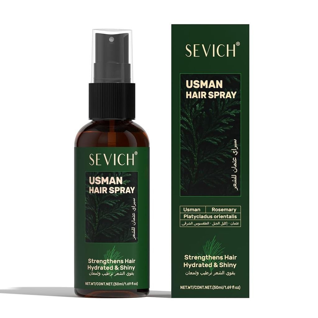 SEVICH Usman Hair Spray,Botanical Hair Strengthening Mist พร้อมสารสกัดจากสมุนไพรแบบดั้งเดิม Polygonu