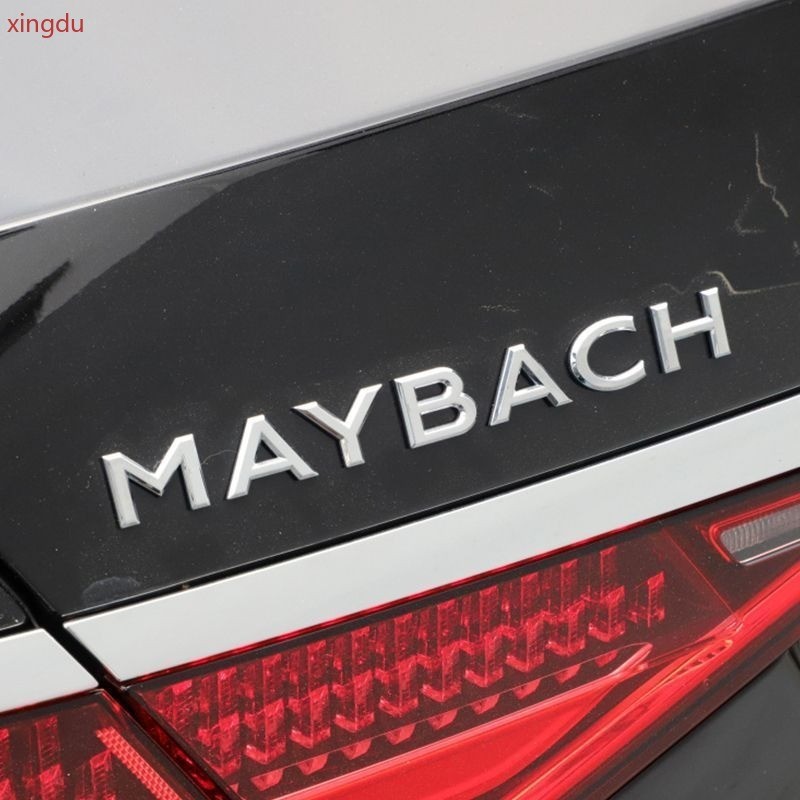 21-23 โลโก้หาง Mercedes Maybach S480 S680 S480 MAYBACH โลโก้หางตัวอักษร