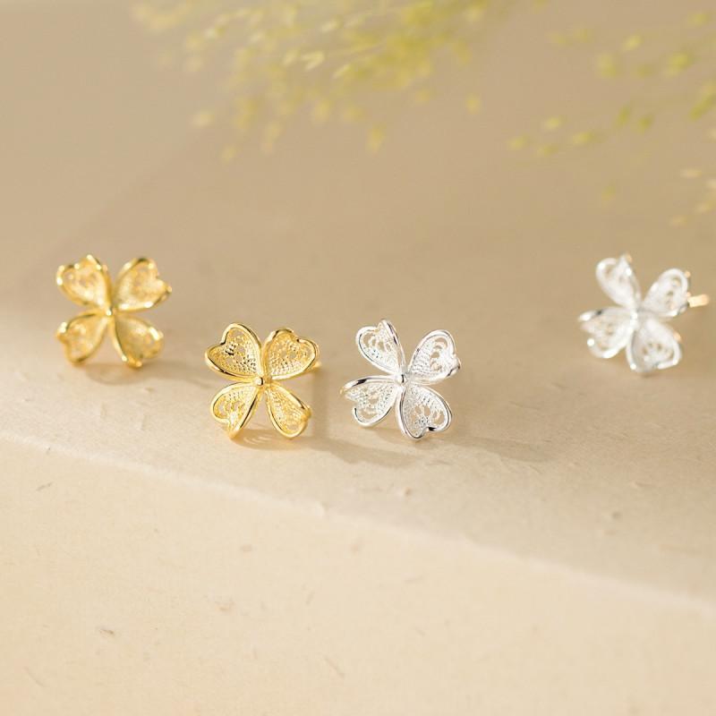 Lysandra Earrings ต่างหูเงินแท้ S925 [MERCELO]