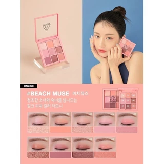 3CE Multi Eye Color Palette พาเลทอายแชโดว์ 9 สี สไตล์เกาหลี แต่งตาได้หลายลุค สีสวยครบในตลับเดียว ของแท้✅