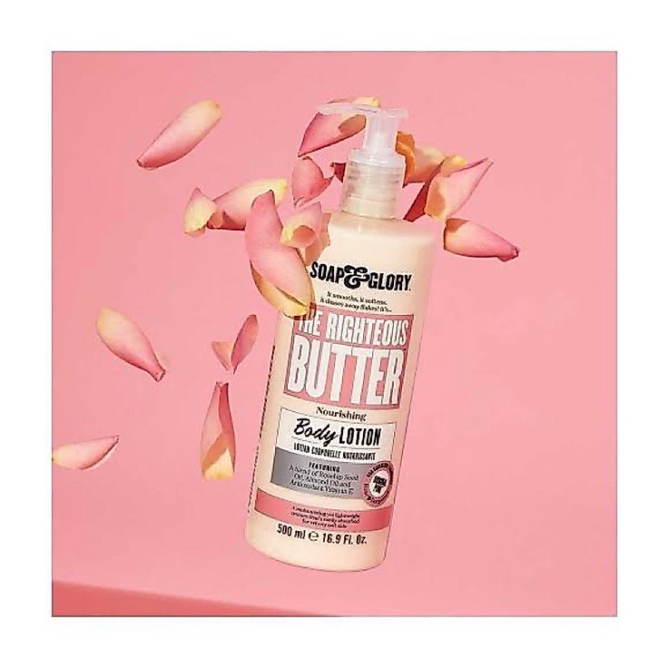 Soap&glory righteous butter body lotion & sorbet โลชั่นทาตัว เพื่อผิวนุ่มหอมยาวนาน