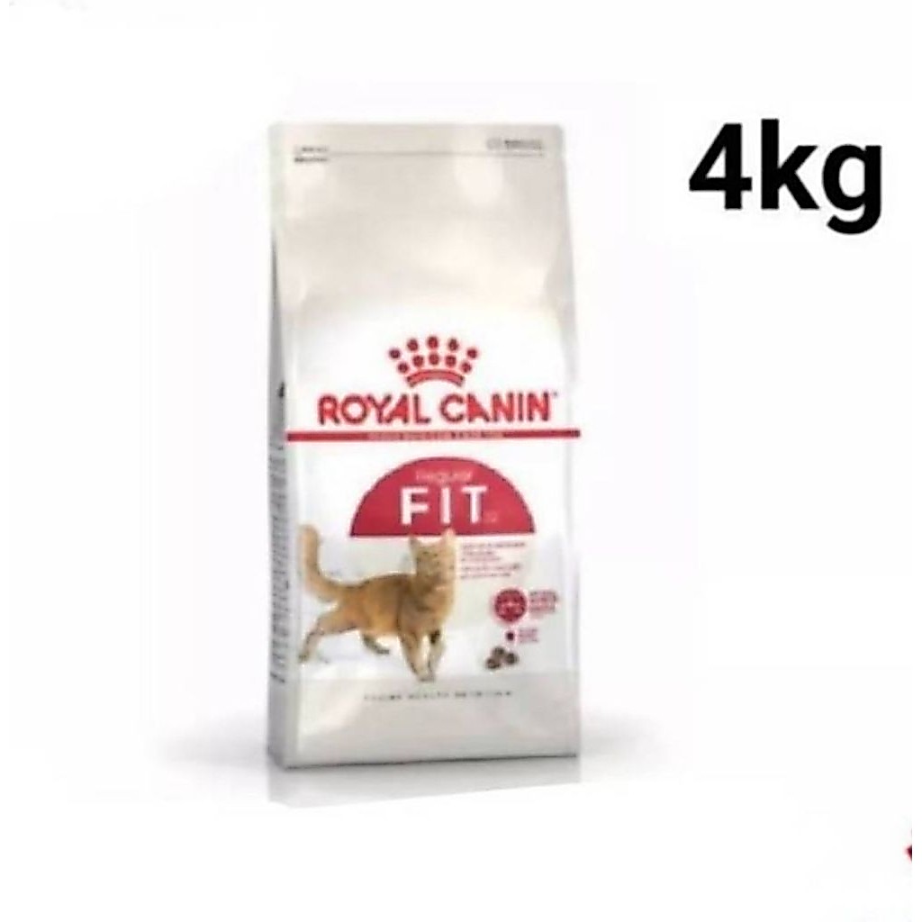 Royal Canin Fit 4 Kg โรยัลคานิน อาหารสำหรับแมวโตอายุ 1 ปีขึ้นไป ขนาด 4 กิโลกรัม