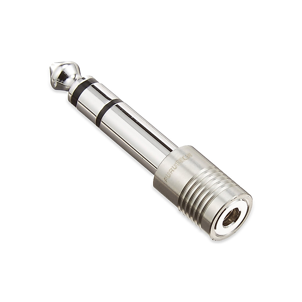 Furutech F63-S R Rhodium Headphone Plug Adaptor 3.5 mm to 6.3mm audio grade made in japan