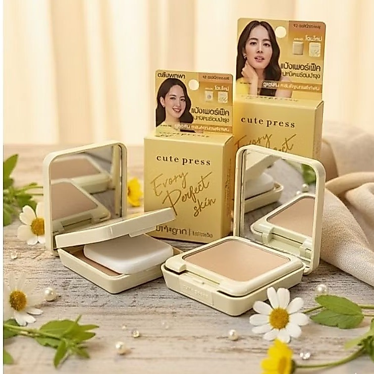 แป้งคิวท์เพรสอีเวอร์รี่ Perfect skin