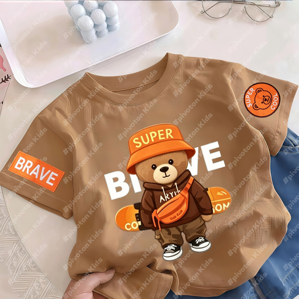 (จัดส่ง24ชม.) เสื้อยืดเด็กผู้ชาย รูปที่ 8