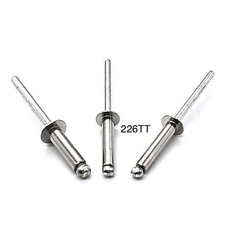 RETRACT RIVE - DRAWING NAILS (INOX304) M3.2 - M4 - M5 OPTIONAL LENGTH