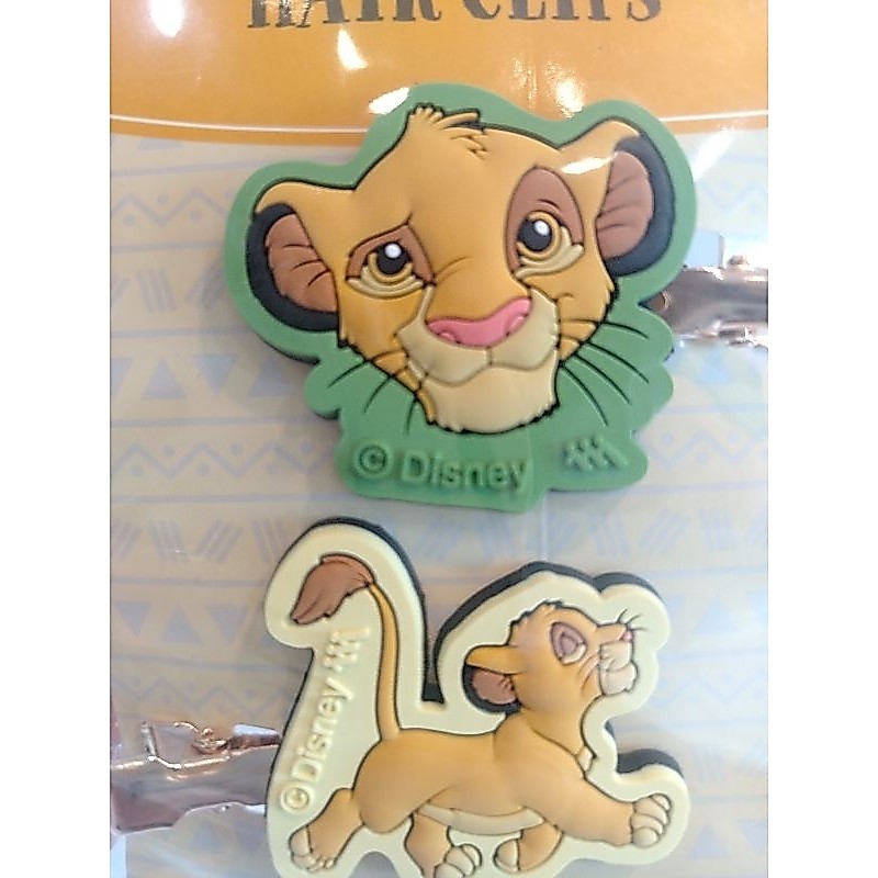 🇯🇵 กิ๊บติดผม​ Disney​ The Lion King ​ HAIR​ CLIPS​ 🎀 นำเข้าจากญี่ปุ่นแท้100% ✅