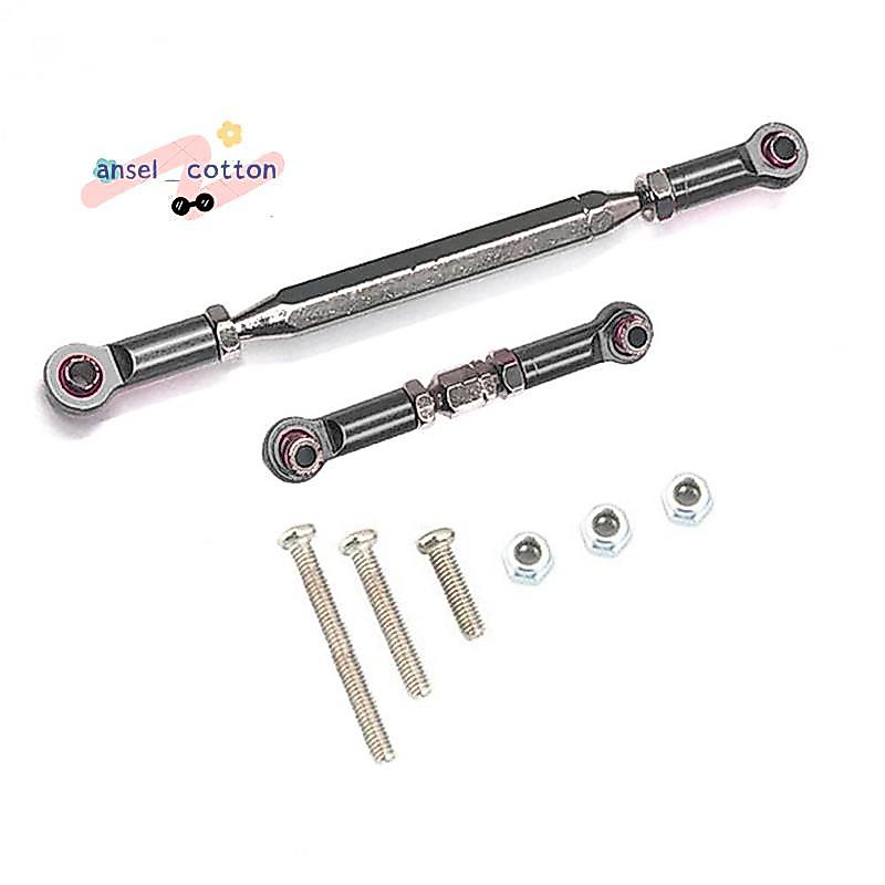 โลหะปรับพวงมาลัย Link Servo Link ดึง Rod Turnbuckle สําหรับ MN D90 D99 MN-90 -45 1/12 RC รถ Crawler