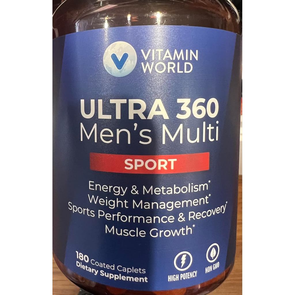 Vitamin World Ultra 360 Men's Multi Sport (180)