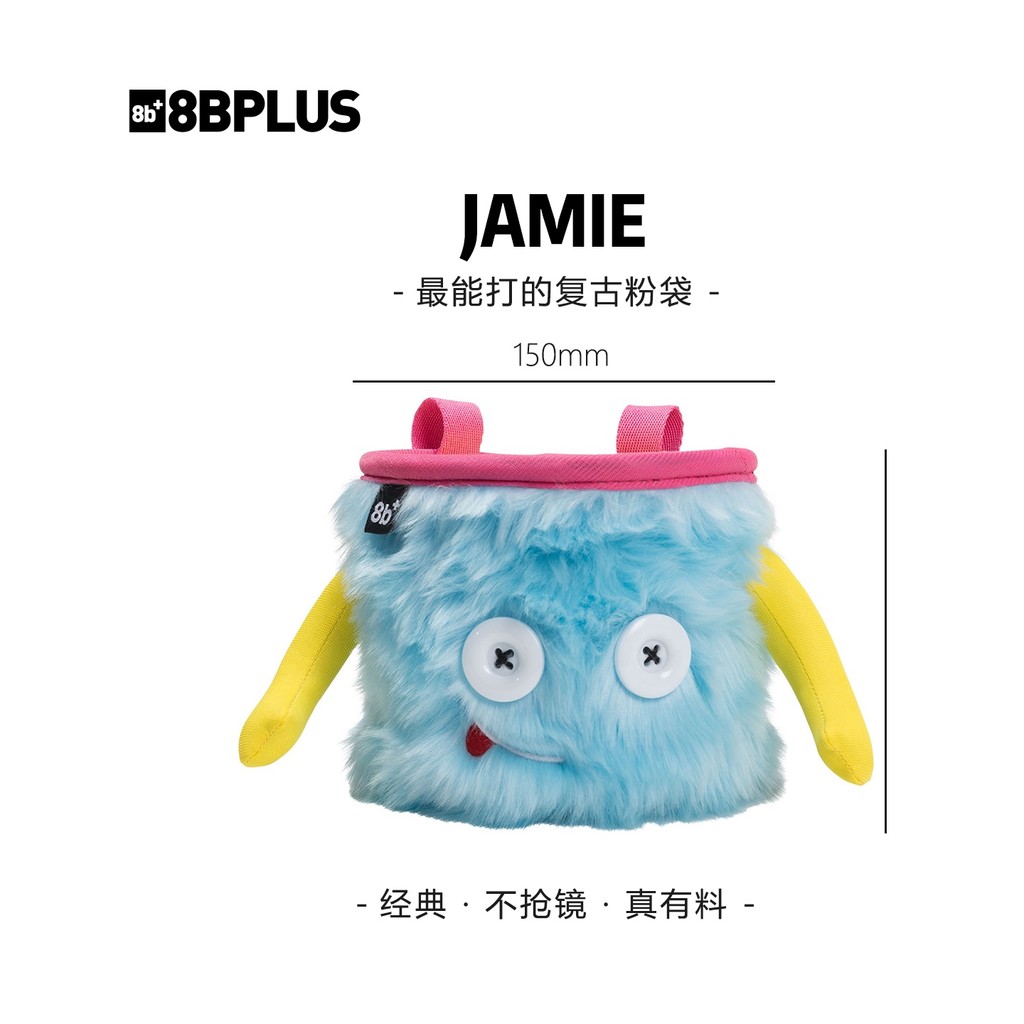 8BPLUS สินค้าใหม่ Rock Climbing Pink Bag Little Monster JAMIE | Most Beatable Retro Pink Bag สินค้าข