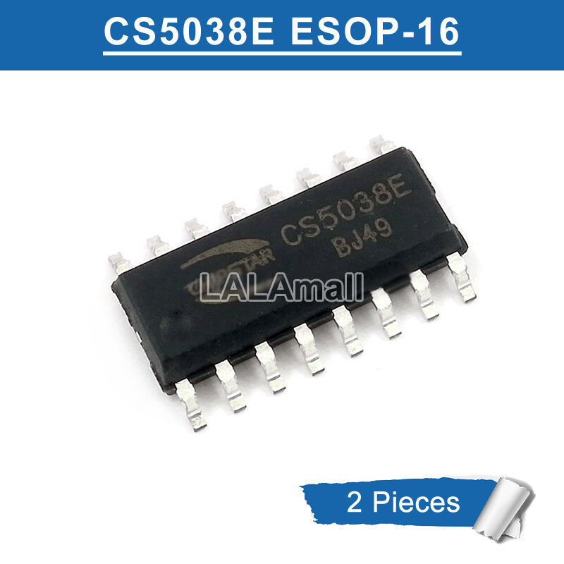 2pcs CS5038E ESOP16 CS 5038 E ESOP-16 SMD 14A PWM DC-DC Converter ชิป IC ใหม่