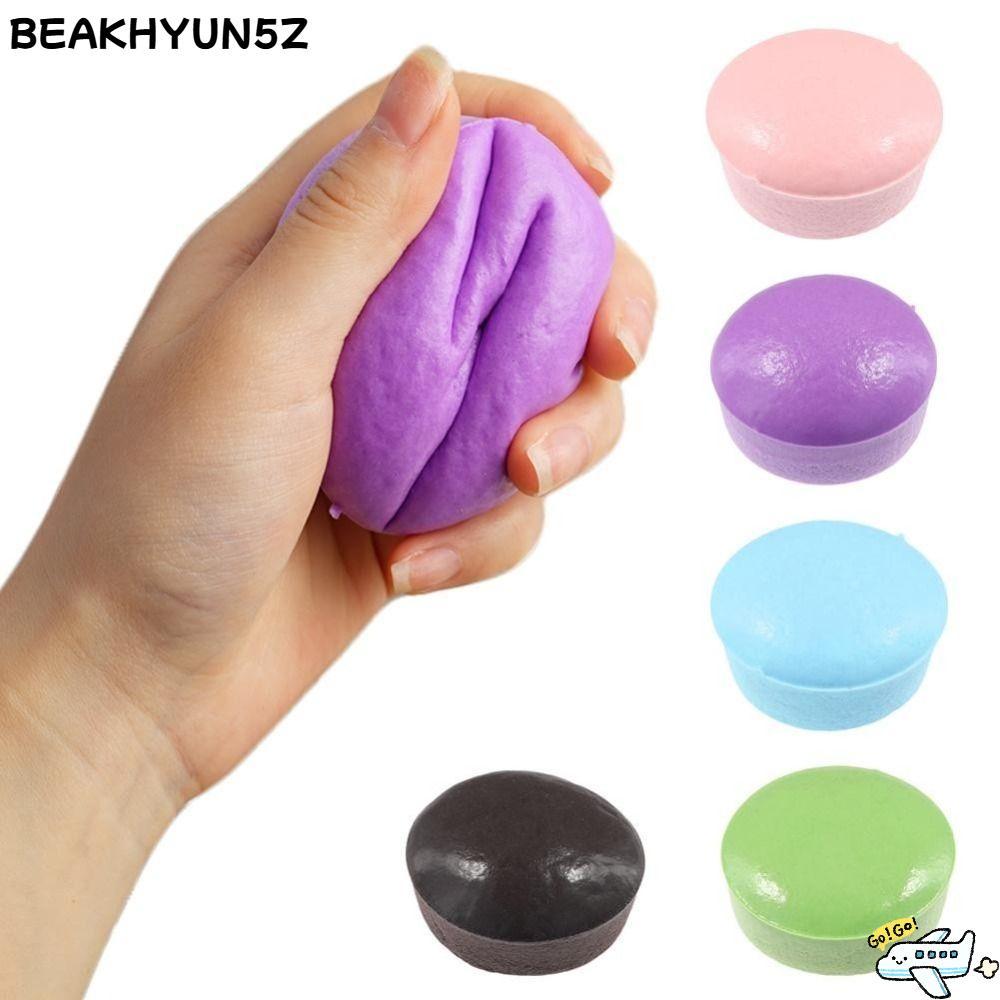 BEAKHYUN5Z ของเล่นบีบ, ความเครียด Release Plushie ตุ๊กตาบีบอัด, Kawaii เค้กตกแต่งฟื้นตัวช้าน่ารักปล่อยความวิตกกังวลของเล่น