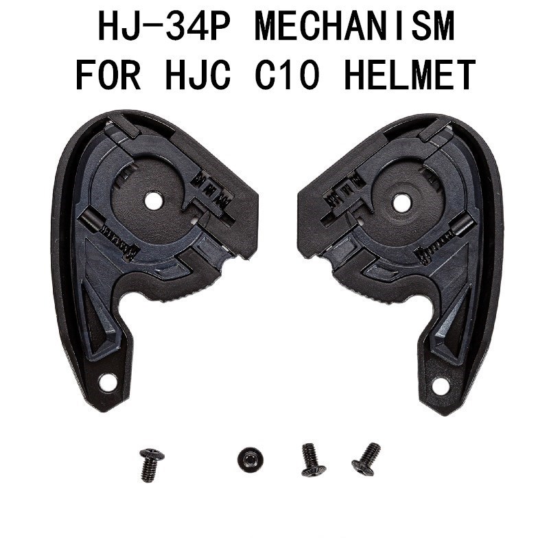 HJ-34P C10 กลไกเหมาะสําหรับ HJC C10 หมวกกันน็อคเปลี่ยนฐาน HJ-34P ฐานระบบ 7IJH