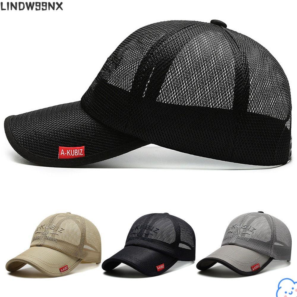 LINDW99NX Full Mesh Hats Quick Dry Men Women Fashion Summer Sunscreen Hats