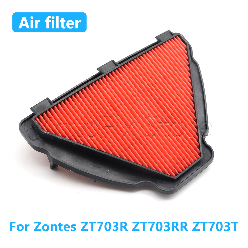 อุปกรณ์เสริมรถจักรยานยนต์กรองอากาศเครื่องยนต์ทําความสะอาดสําหรับ ZONTES ZT703R ZT703RR ZT703T ZT703 