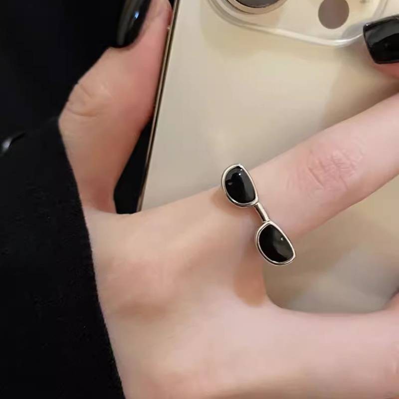 แหวนแว่นกันแดดขนาดเล็ก สไตล์สำหรับทั้งผู้ชายและเด็กผู้หญิง เป็นอุปกรณ์เสริมสนุกๆ - รูปที่ 4