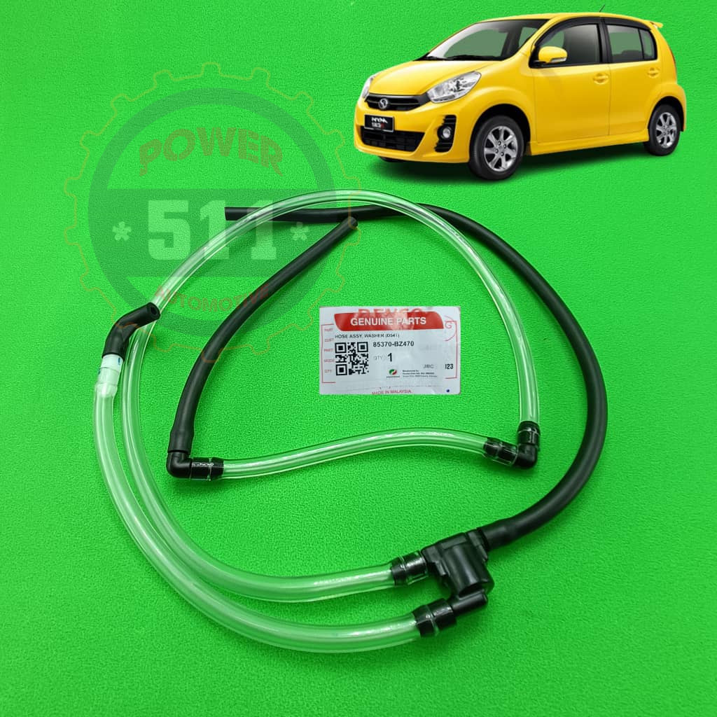 PERODUA MYVI LAGI BEST 2011-17 / ICON 1.3 / 1.5 WIPER NOZZLE HOSE / WASHER NOZZLE HOSE