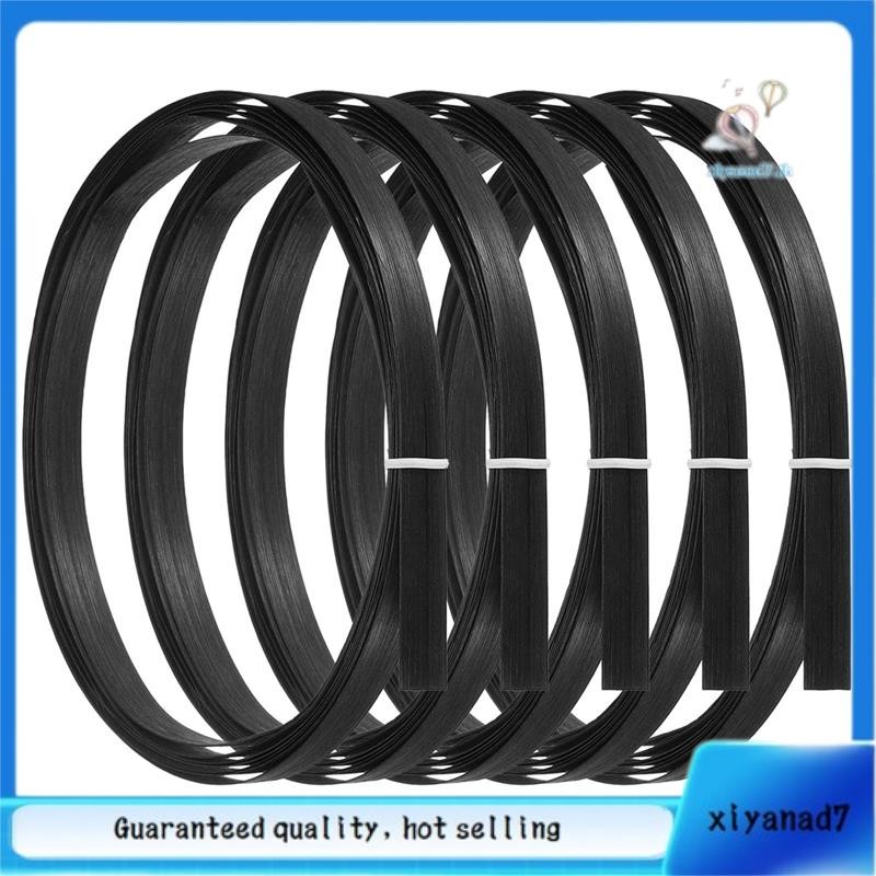 [xiyanad7.th]แถบไม้ไผ่สําหรับทอผ้า 7/16In X 10 Ft,5 แพ็คบางแบนหวายอ้อยสําหรับทําตะกร้างานฝีมือ DIY