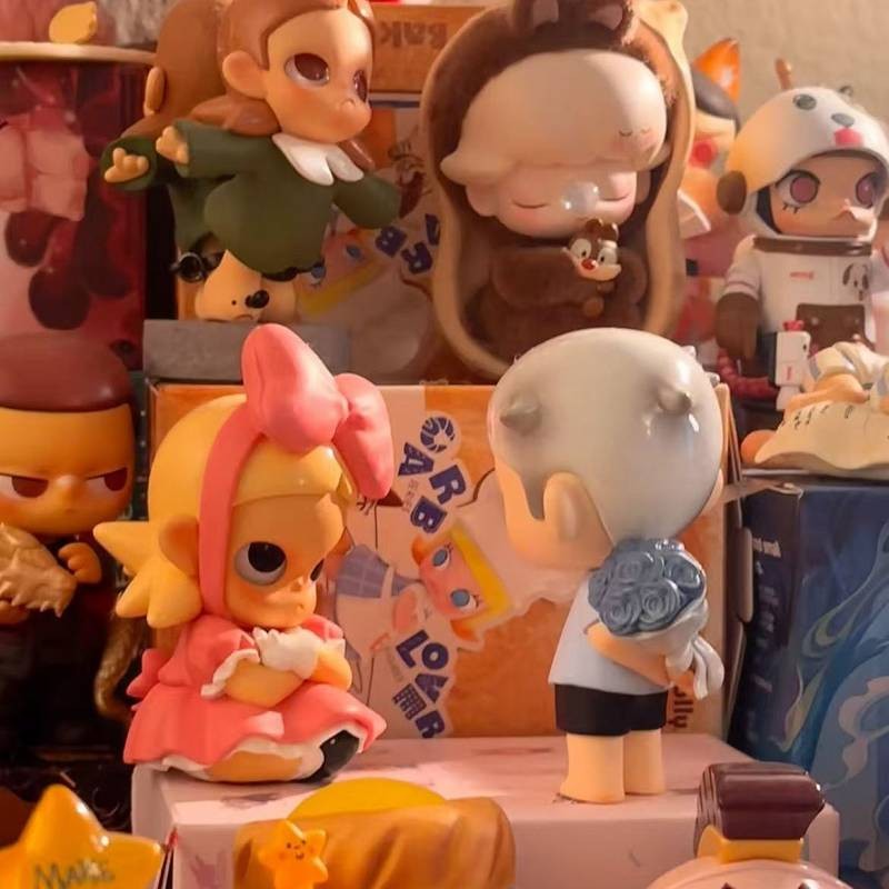 Kubo Three-Generation Breathing Sensor Series National Blind Box Garage Kits Ornaments Toy Birthday 