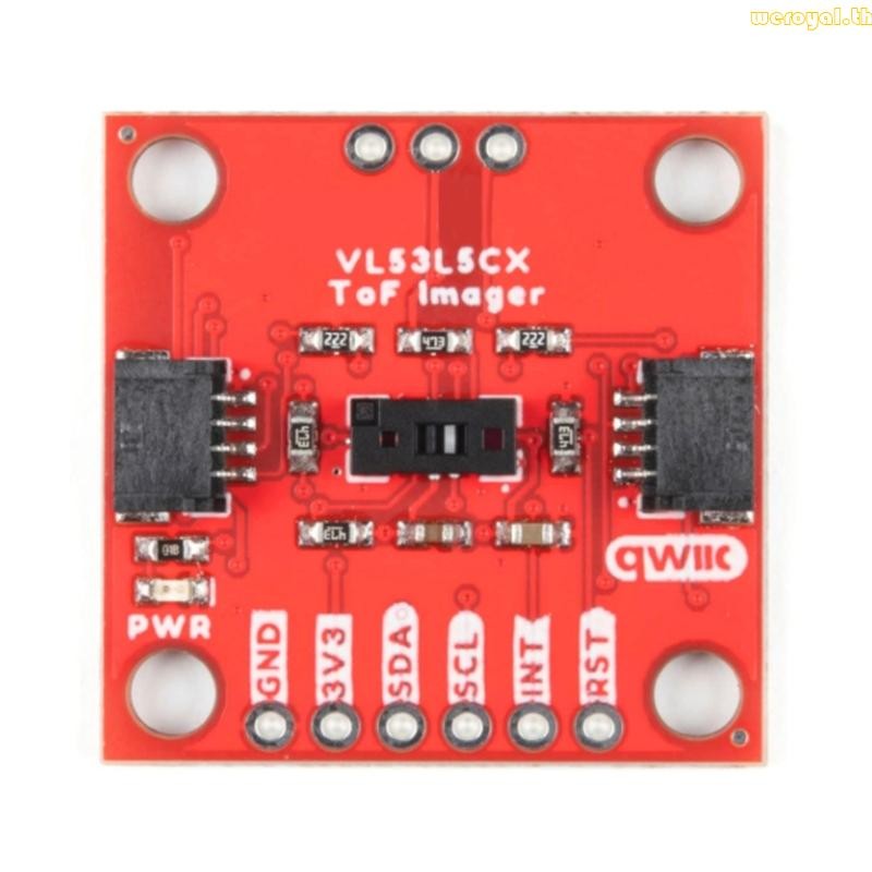 Weroyal multizones เซ็นเซอร์วัดระยะทางสูงสุด 8x8 โซน ToF เซ็นเซอร์ตั้งแต่ VL53L5CX-หลายภาษาสําหรับผส