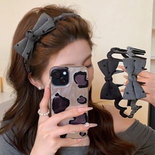 ที่คาดผมโบว์ลายจุดเกาหลี