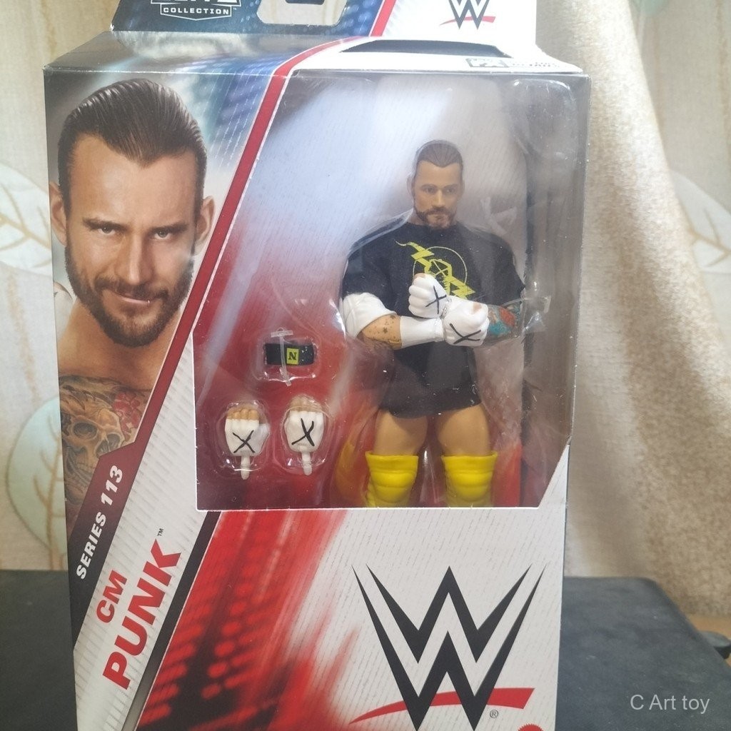 【พร้อมส่ง】Mattel WWE figures belt elite model action figure toy