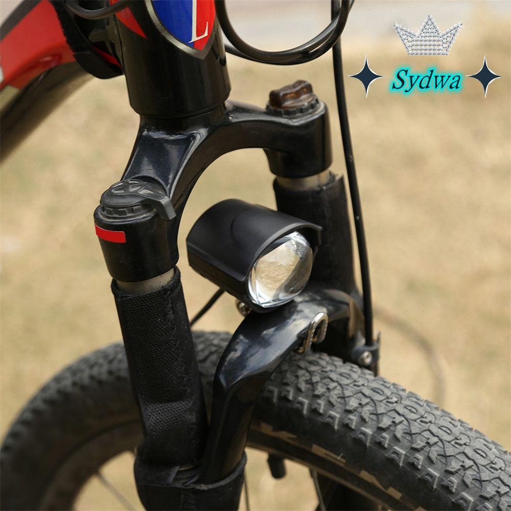 SYDWA E-bike Light ประหยัดพลังงานพร้อมแตร 2 in 1 โคมไฟแฮนด์