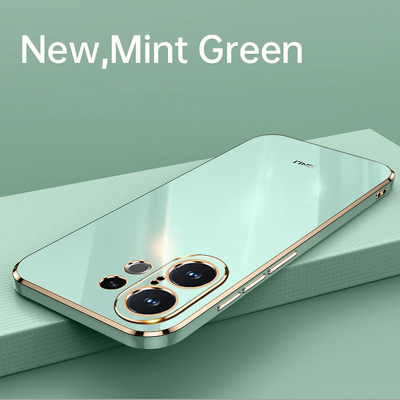 สําหรับ Vivo X200 FE เคสโทรศัพท์กันกระแทกซิลิโคนอ่อนนุ่มไฟฟ้าสําหรับ Vivo X200FE V2503 ปลอกปกหลัง