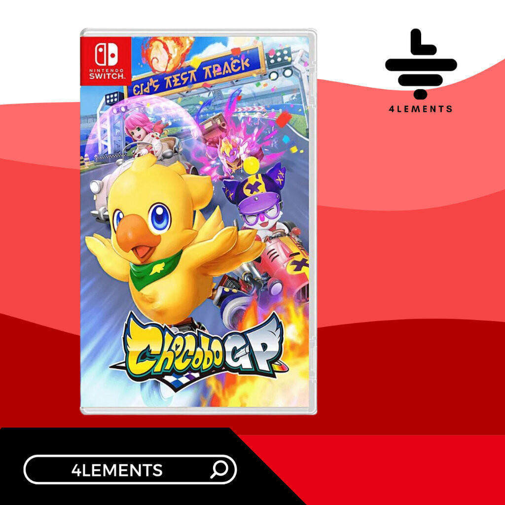 (พร้อมส่ง) SWITCH CHOCOBO GP (R3/ASIA) (GAME) (ENG) (BY IMMERZIV)