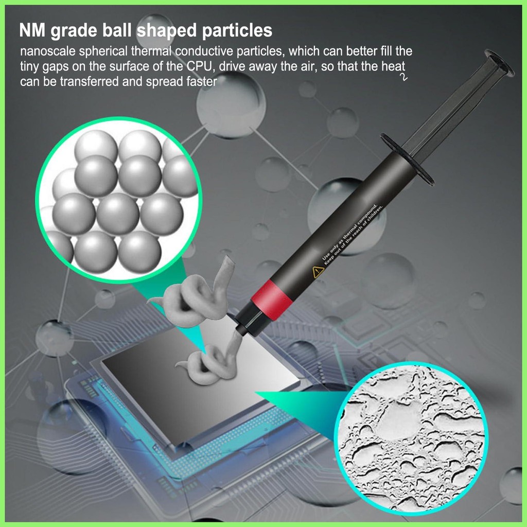 PC Thermal Paste Thermal Paste Cooling Cleaner Thermal Paste Cleaner Conductive Thermal Silicone Saf