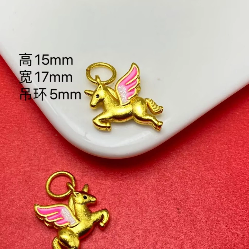 จี้ Unicorn & Lion-Wakening สีสันสดใส อุปกรณ์เสริมทำเครื่องประดับ DIY thumbnail 5