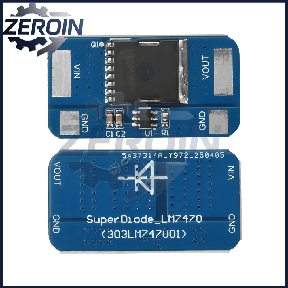 Ideal Diode Module Backflow Protection Ideal Diode Rectifier 5-30V 10A
