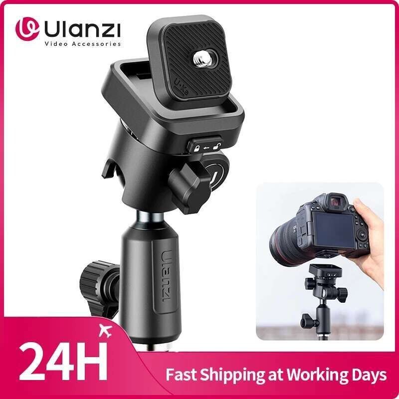 โปรโมชั่น Ulanzi TH02 Uka Inverted Ball Head Uka Quick Release Ball Head 2.5กก.โหลดสําหรับกล้องเติมแ