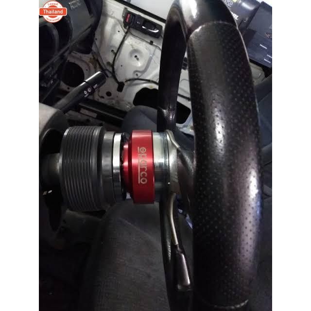 คอพวงมาลัยถอดได้ SPC "สีแดง" 1ชุด