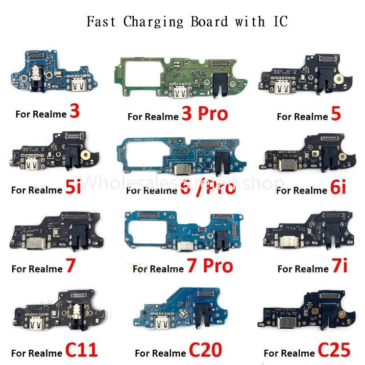 Quick Charger สําหรับ Realme 7 7i 6 6i 5 5i 2 3 Pro C11 C20 C25 C12 C15 C21 USB Fast ชาร์จพอร์ต Micr