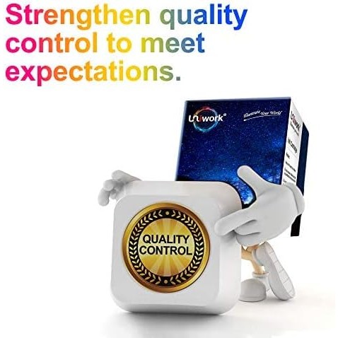 Uniwork 127 ตลับหมึกสําหรับ Epson 127 ตลับหมึก T127 หมึกสําหรับ Workforce 545 845 645 WF-3540 WF-352