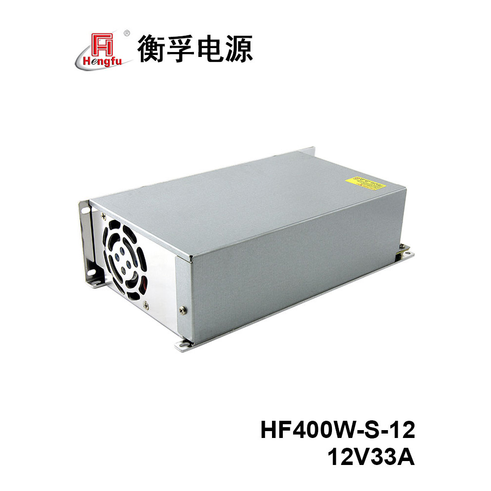 He Hengfu HF400W-S-12 Switching Power DC12V33A การตรวจสอบไฟ LED Strip แหล่งจ่ายไฟ DC พลังงานสูง