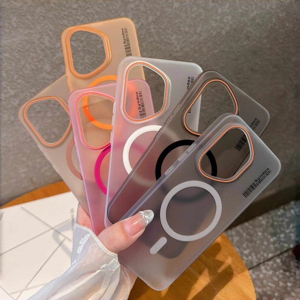 เคสโทรศัพท์สําหรับ Honor 400 Pro 90 100 200 300 Pro/Lite Matte โปร่งใสแม่เหล็กฝาครอบบาง Anti-fall ปลอก