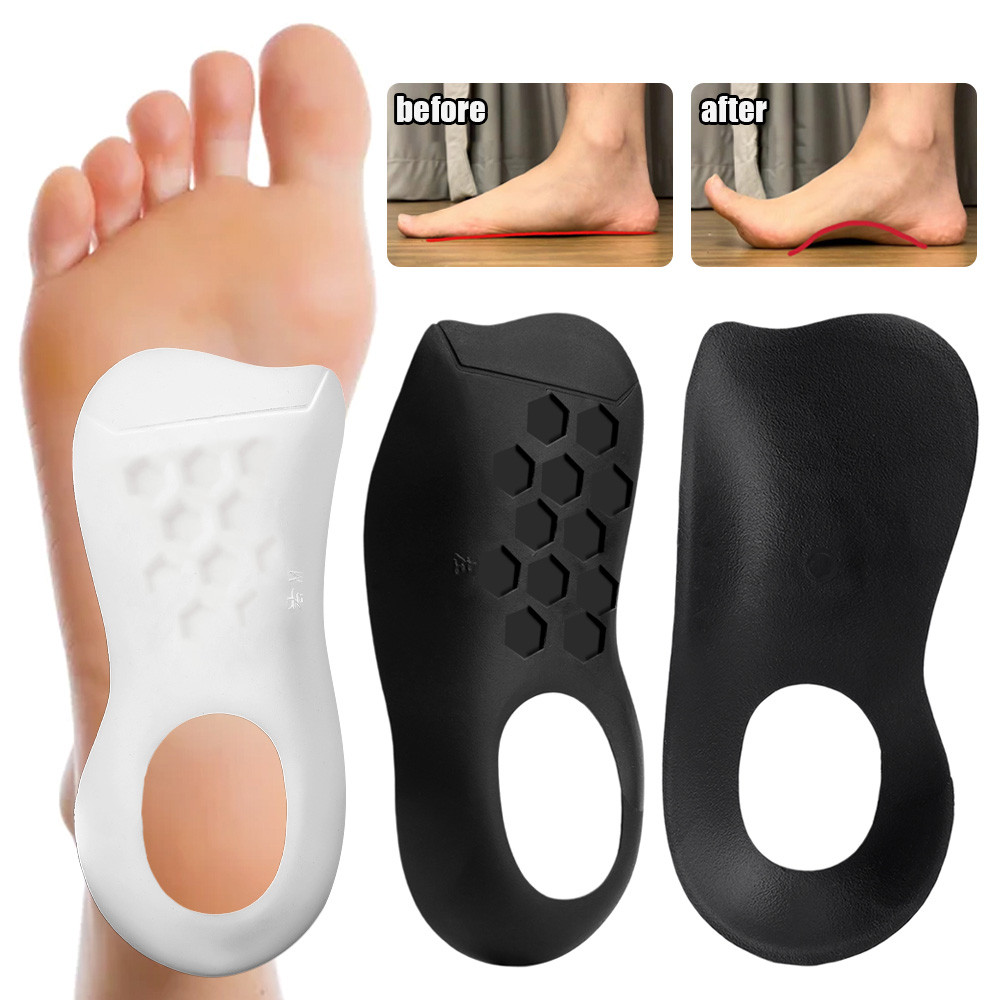 พื้นรองเท้าเท้าแบน – แผ่นรองดูแลขา O/X – สบายระบายอากาศได้นุ่ม – สําหรับผู้หญิงผู้ชาย – รองรับส่วนโค้งแทรกเบาะ – บรรเทาอาการปวดเท้า