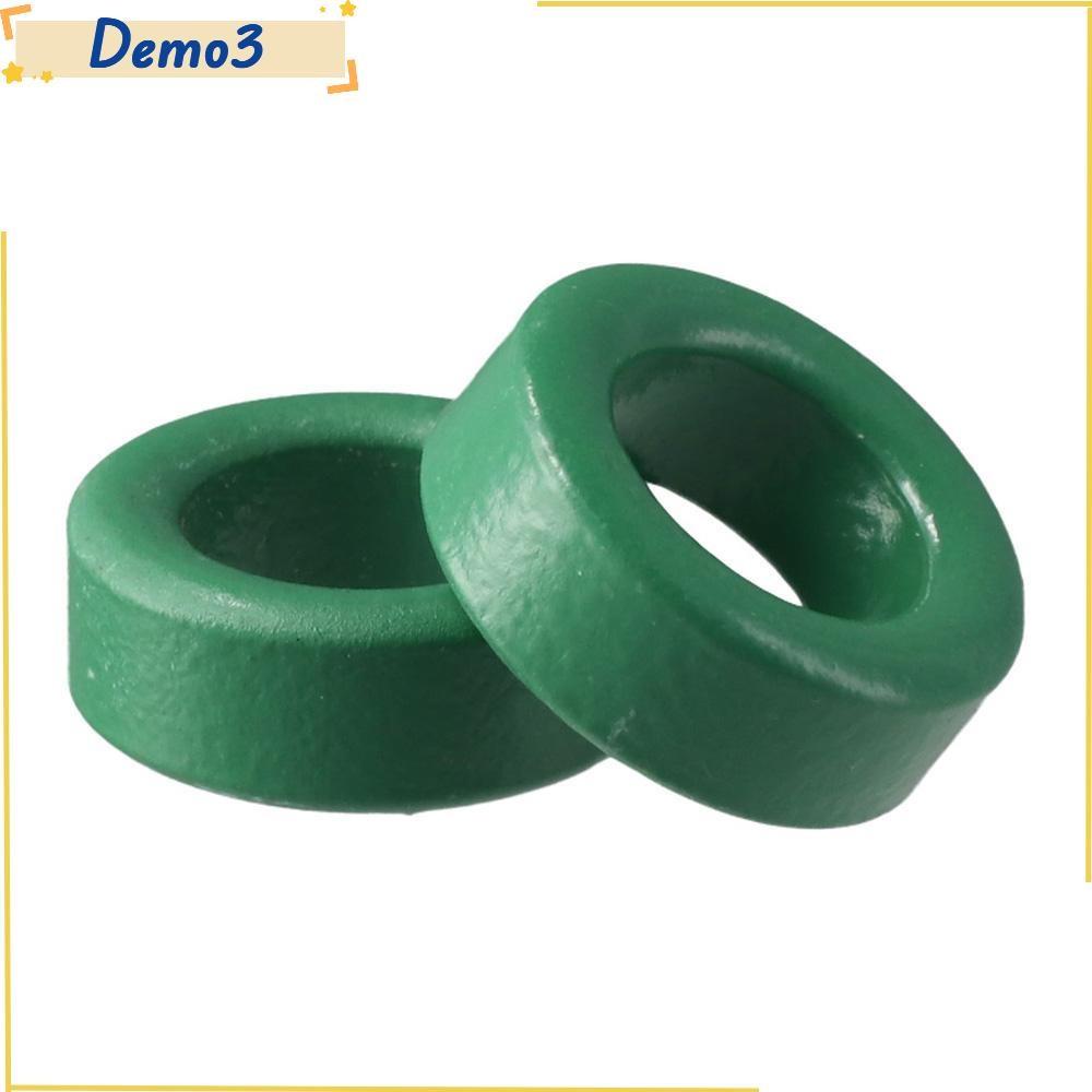 [DEMO3] Toroid Ferrite Core, Ferrite Chokes Ring Power Transformer, Restraining Interfal Metal Green