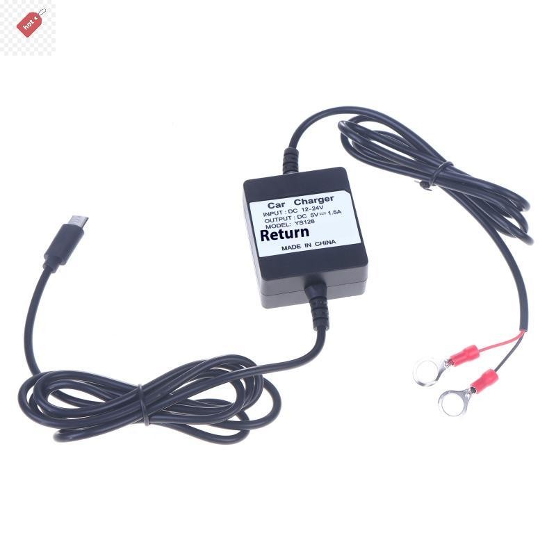 ALIK 1/2/3PCS GPS Tracker Charger ประเภท C สําหรับ TK905 TK915 TK905B รถแบตเตอรี่ Charger รถสําหรับ 